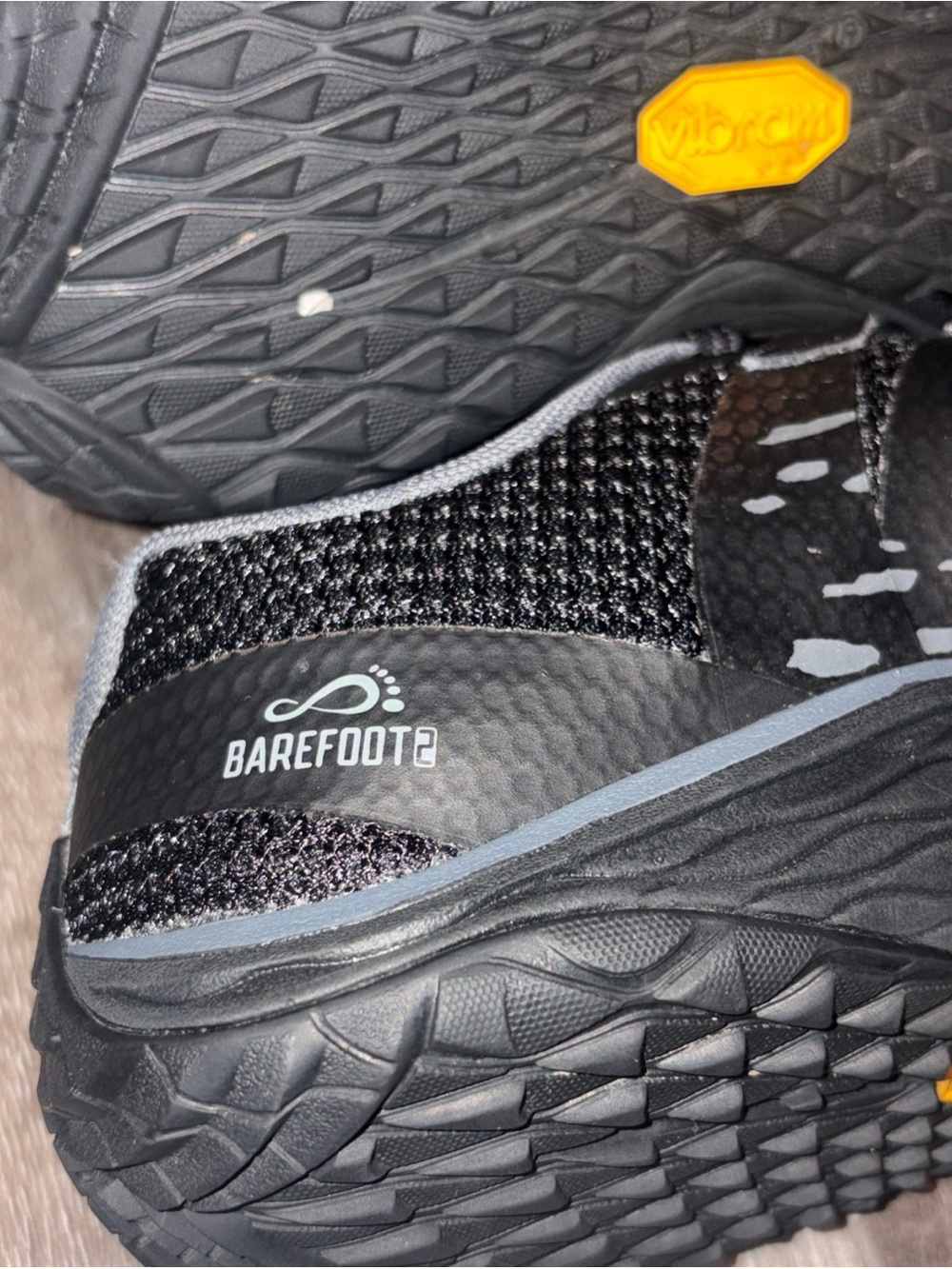 Merrell Trail Glove 5 Women's Size 7 Barefoot Running Shoes Black - Picture 7 of 7